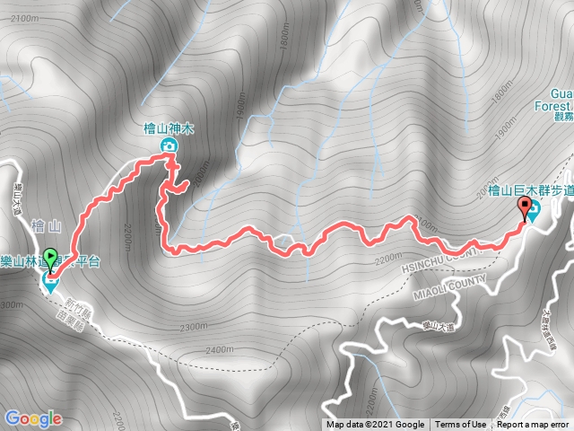 檜山巨木森林步道