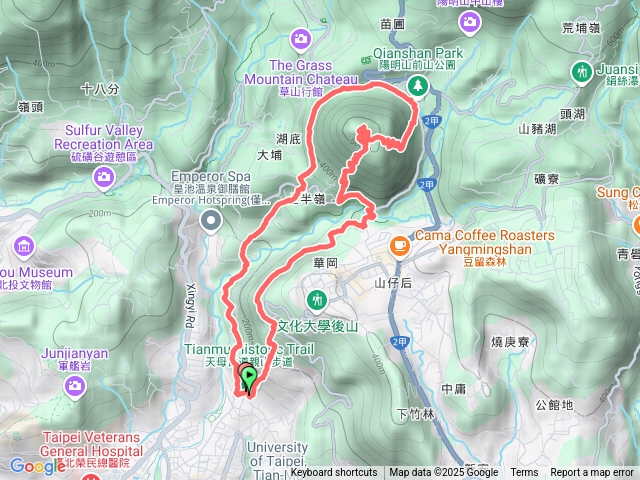 天母古道紗帽山O型走
