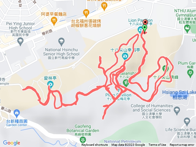 十八尖山步道
