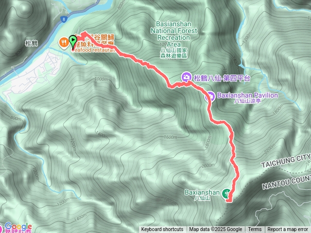 松八縱走（松鶴部落-八仙山）-20250913