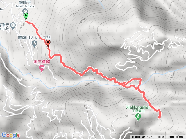 北向屏東里龍山