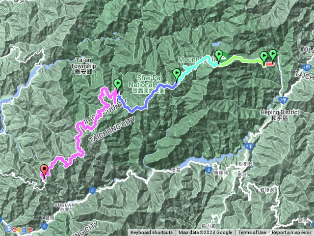 112.5.3-7一個人的雪山西稜4天