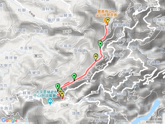 雲嘉4連峰109/10/03