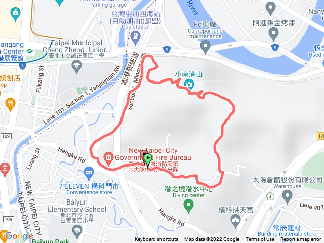 小南港山環狀路線