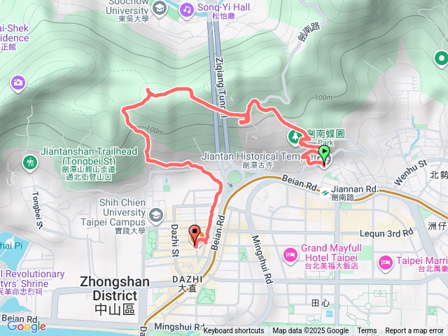 劍南蝶園-雞南山步道