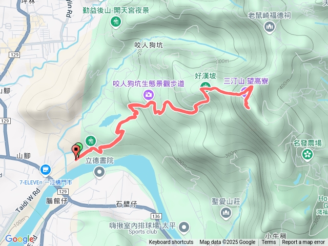 小百岳集起來咬人狗坑登山步道(三汀山)
