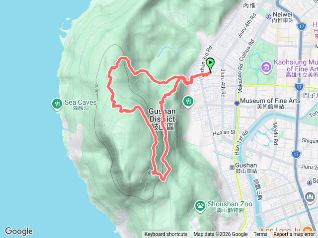 北柴山木棧道南柴山繞一圈