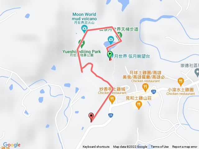 慢行 - 2022 - 步道 #25 - 田寮月世界地質步道