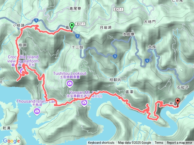 風路嘴.雲海山.獅頭山.鱷魚島預覽圖