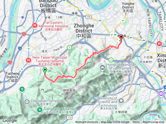 土城二尖山-圓通禪寺-南勢角站預覽圖