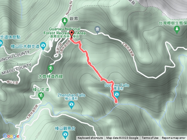2023 #6 - 觀霧瀑布步道