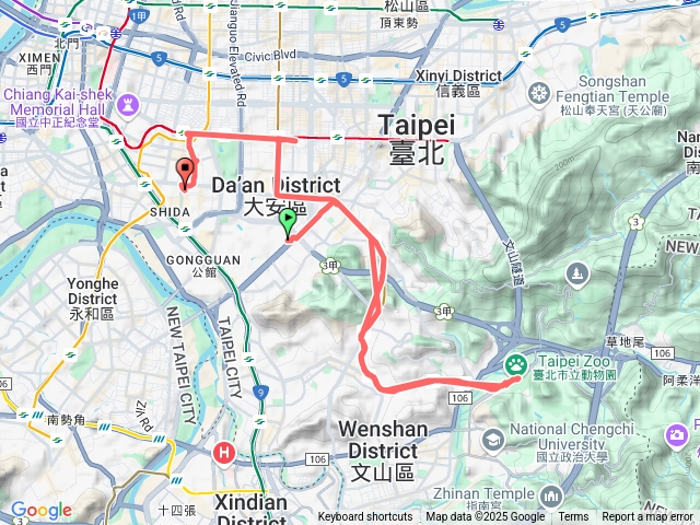 台大舟山路動物園師大商圈預覽圖