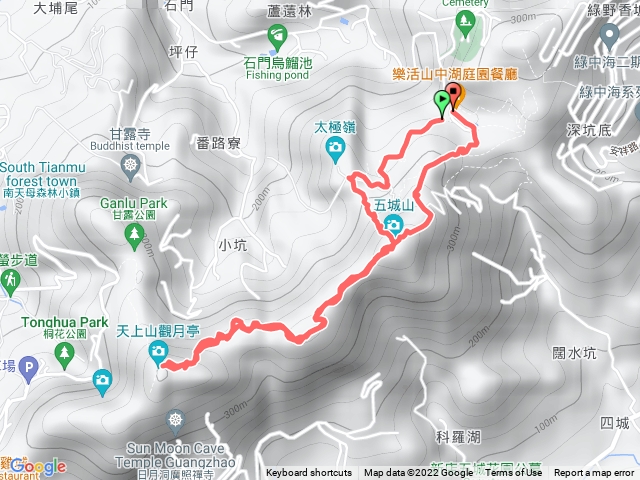 山中湖-太極嶺-五城山-天上山