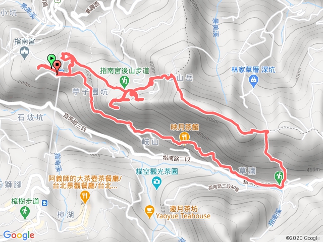 20200530 指南宮山、動物園山、猴山岳西峰、猴山岳前峰、猴山岳、岐山古道O型走