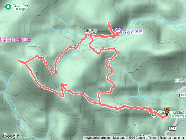 富士坪古道、大尖山、鹿堀坪山預覽圖
