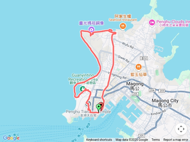 澎湖花火海岸市區O型