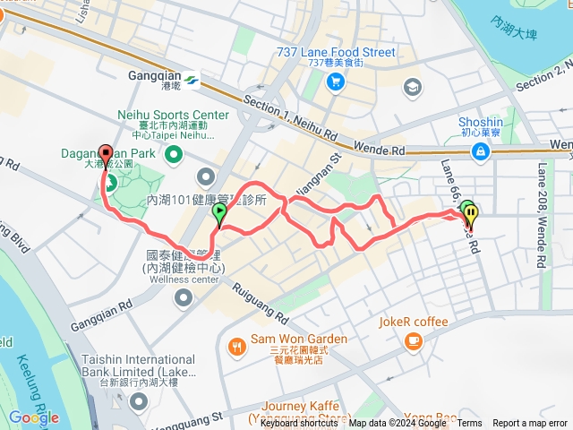 文德路、江南街、大港墘公園預覽圖