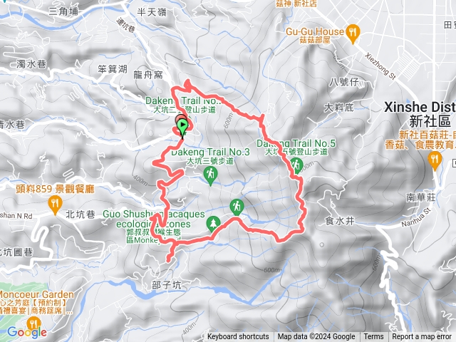 大坑登山_4～5～1號