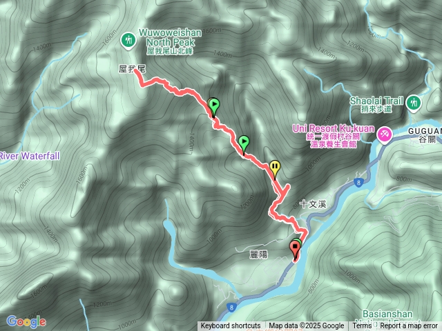 屋我尾山(麗陽線)