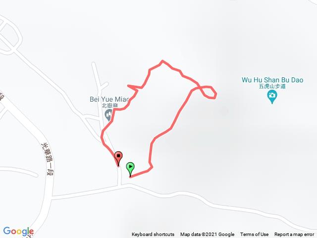 金門五虎山步道