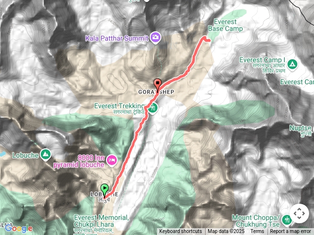 羅布崎 to 高樂雪 to EBC to 高樂雪