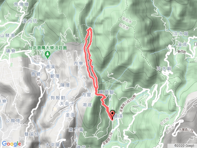 坪頂古圳-新圳頭山-瑪礁古道