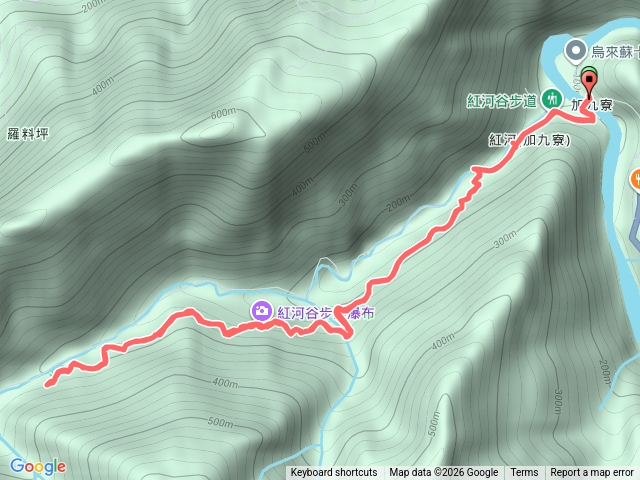 烏來紅河谷步道
