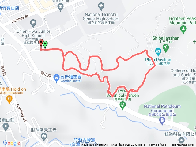 十八尖山健行