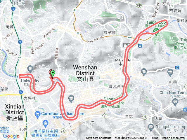 20231210UBike景美溪左右岸