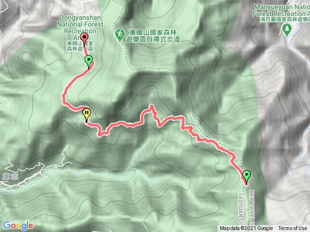 20210101 東滿步道（東眼山段）