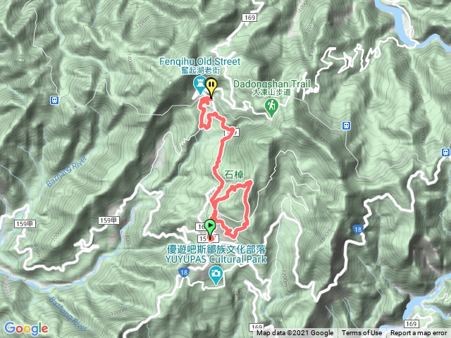 頂石桌步道、奮起湖外圍步道