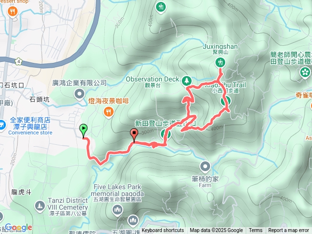 小百岳40-聚興山、新田登山步道20250216