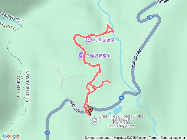 很多煙的山路預覽圖