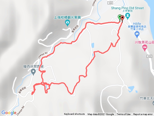 竹東上瑞步道延伸版O型