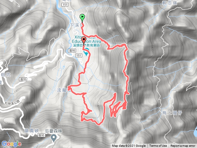 米堤飯店-南鳳凰山-天文台-園區O繞