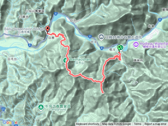 阿白縱走（阿冷山白毛山）預覽圖
