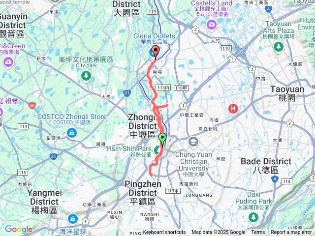 老街溪河濱自行車道