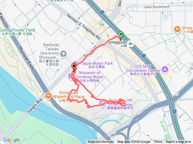 自來水博物館，小觀音山生態步道，小觀音山蓄水池預覽圖