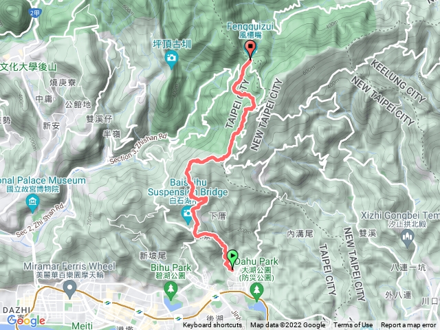 台北大縱走第四段