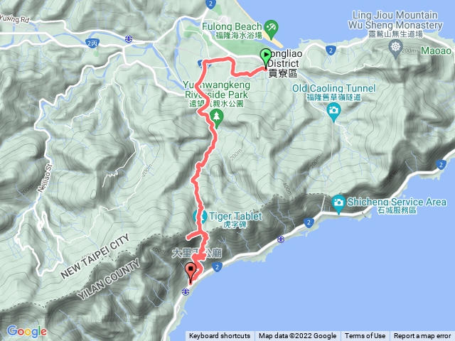 草嶺古道