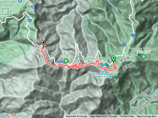 塔特縱走（石山午餐，兒玉山）