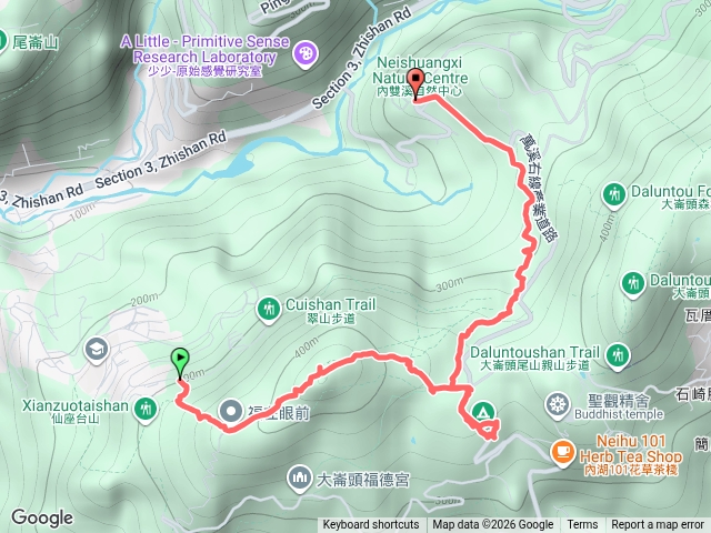 大崙尾山步道預覽圖