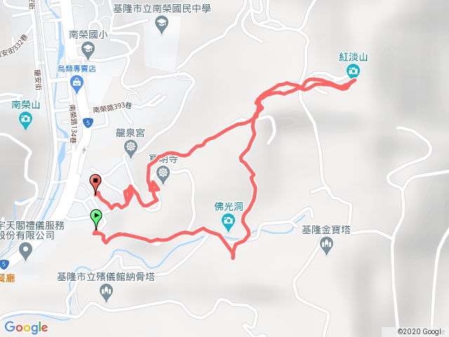 紅淡山步道20200729