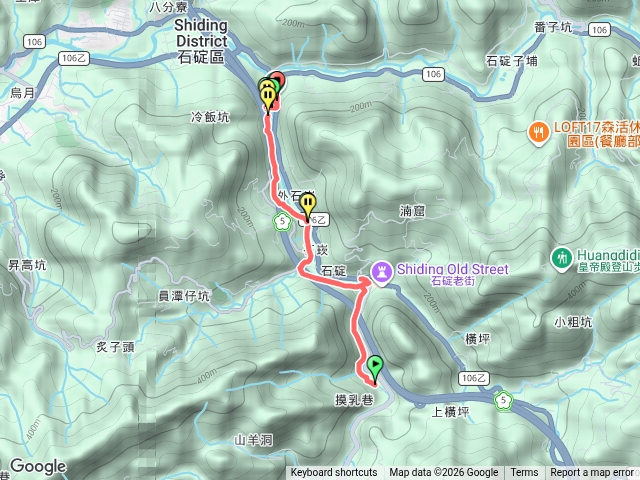 烏塗溪步道+外按+淡蘭古道