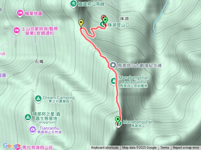 馬拉邦山珠湖登山