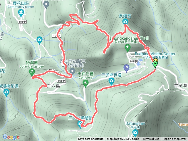 二子山，菜公坑山O繞