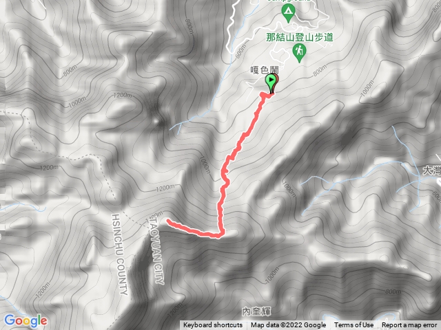 桃園北橫那結山