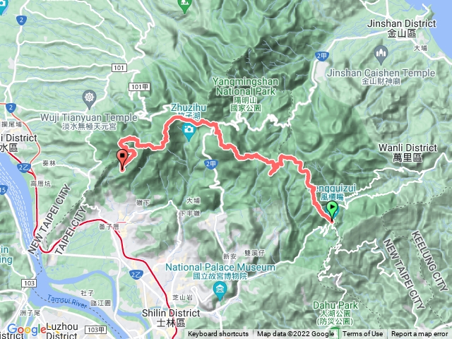 陽明山東西大縱走