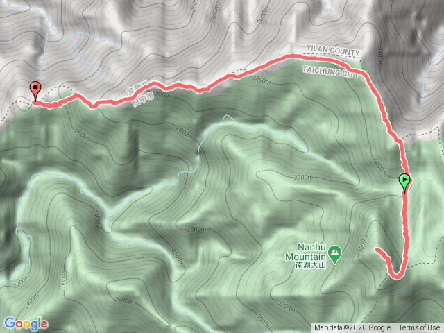南湖群峰D3_南湖山屋-南湖主峰-南湖山屋-雲稜山莊