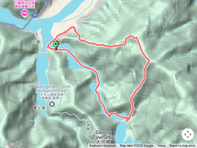 西馬縫山～天狗溪O繞預覽圖